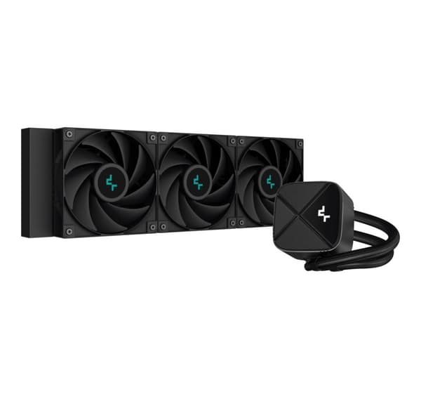 Deepcool, Digital Liquid CPU Cooler, LS720S ZERO DARK Sort
