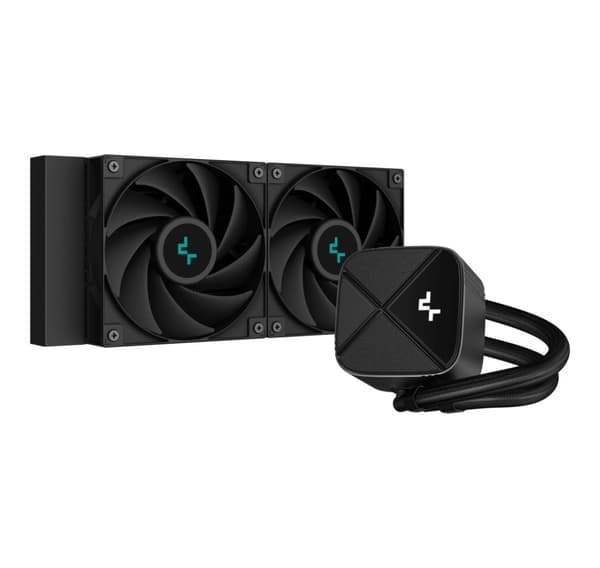 Deepcool, Digital Liquid CPU Cooler, LS520S ZERO DARK