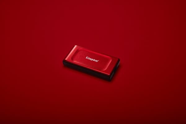 Kingston Technology 2 Tt:n ulkoinen XS1000, punainen, kannettava SSD-levy, USB 3.2 Gen 2