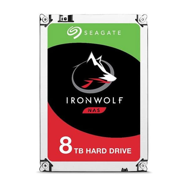 Seagate IronWolf ST8000VNA04 8TB Silver intern hårddisk