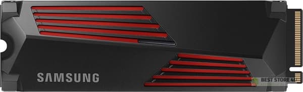 Samsung | 990 PRO med radiator | 2000 GB | SSD-formatfaktor M.2 2280 | SSD-gränssnitt M.2 NVMe | Läshastighet 7450 MB/s | Hastighet