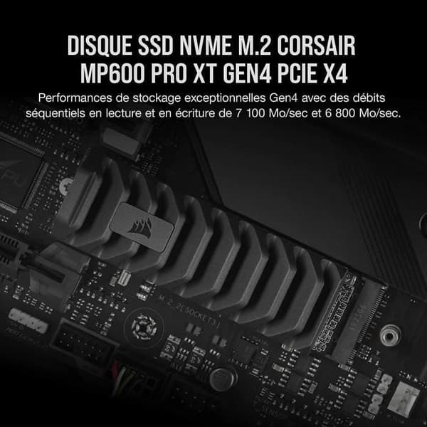 Corsair MP600 PRO XT - 2TB NVMe PCIe M.2 Solid State Drive (CSSD-F2000GBMP600PXT)