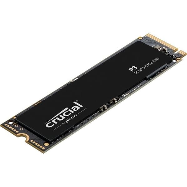 CRUCIAL P3 2TB 3D NAND NVMe PCIe M.2 SSD-hårddisk