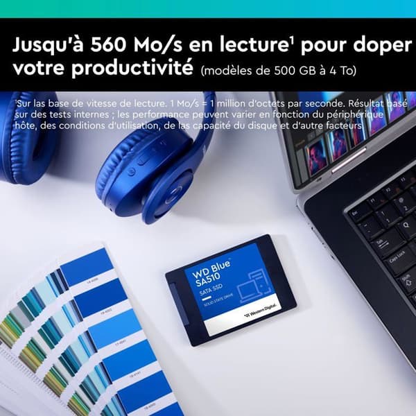 WD Blue SA510 WDS200T3B0A-00C