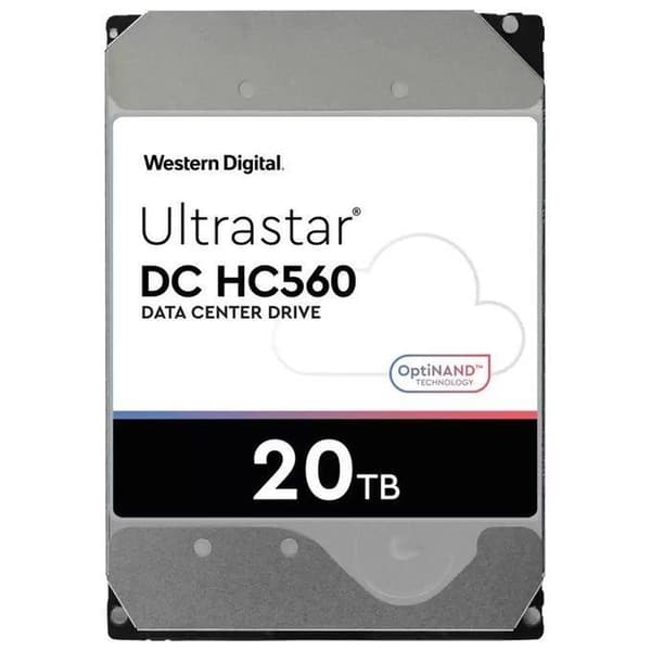 20TB WD Ultrastar DH HC560 7200RPM 512MB Ent,