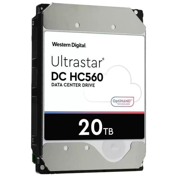 20TB WD Ultrastar DH HC560 7200RPM 512MB Ent,