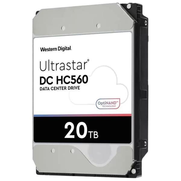 20TB WD Ultrastar DH HC560 7200RPM 512MB Ent,