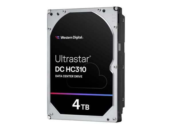 WESTERN DIGITAL HGST Ultrastar DC HC310 HUS726T4TALA6L4 intern hårddisk - 4 TB - SATA/600 - Server