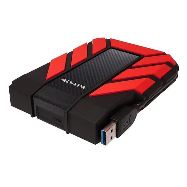 A-Data ADATA HD710 Pro Extern Hårddisk 2000 Go Svart, Röd - Externa hårddiskar (2000 Go, 2.5, 3.0 (3.1 Gen 1)