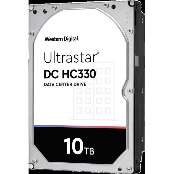 Hårddisk - Western Digital - Ultrastar DC HC330 - 10 To - SATA - 10000 RPM