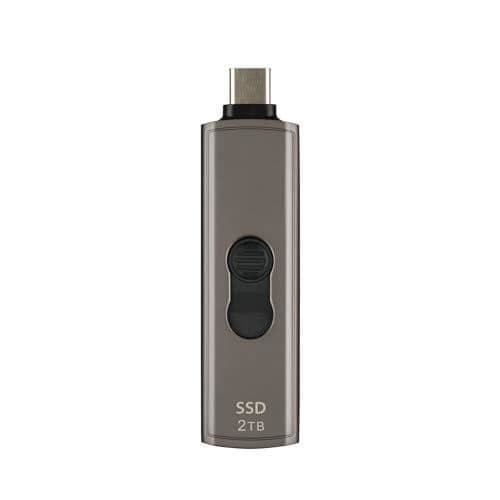 Extern hårddisk - TRANSCEND - ESD330C - 2 To - USB 3.2 Gen 2 - Kompakt och lätt