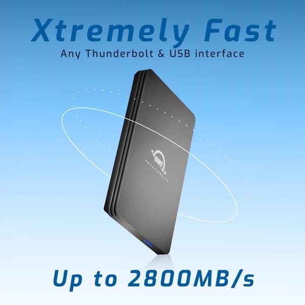 Extern SSD - Envoy - Pro FX - 2 To - Thunderbolt 3 - 2800 Mo/s läsning - 1900 Mo/s skrivning