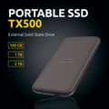 Miniatyrbild 2 av 3: INTENSO extern SSD TX500 500
