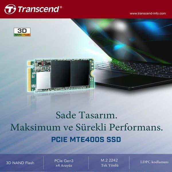 TRANSCEND MTE400S 2 Till