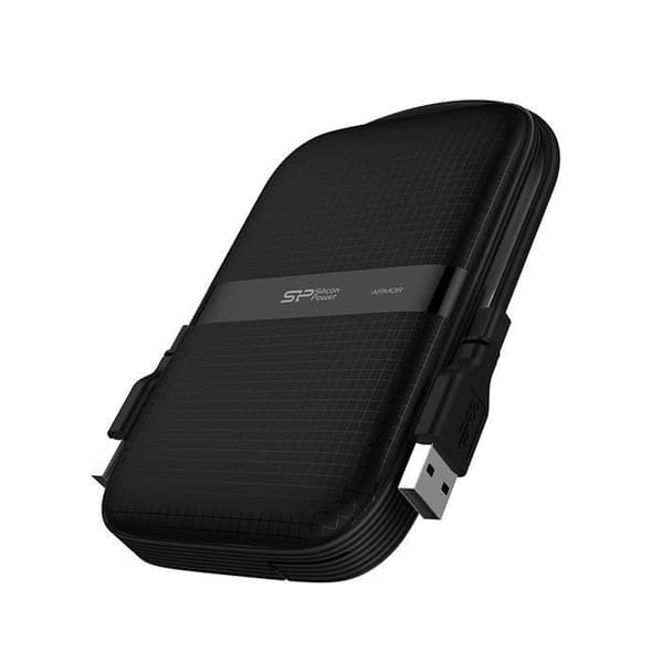 Extern hårddisk - Silicon Power A60 1To Svart - Stöttålig USB3.2
