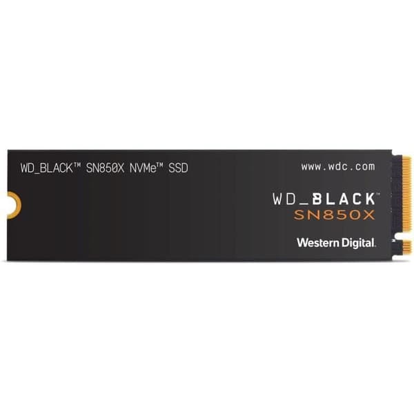 WD_BLACK SN850X NVMe SSD WDS100T2X0E - SSD - 1 TB - intern - M.2 2280 - PCIe 4.0 x4 (NVMe)