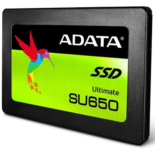 ADATA Ultimate SU650 intern SSD-enhet - 240 GB - 2,5" - SATA III - 3D NAND - ECC