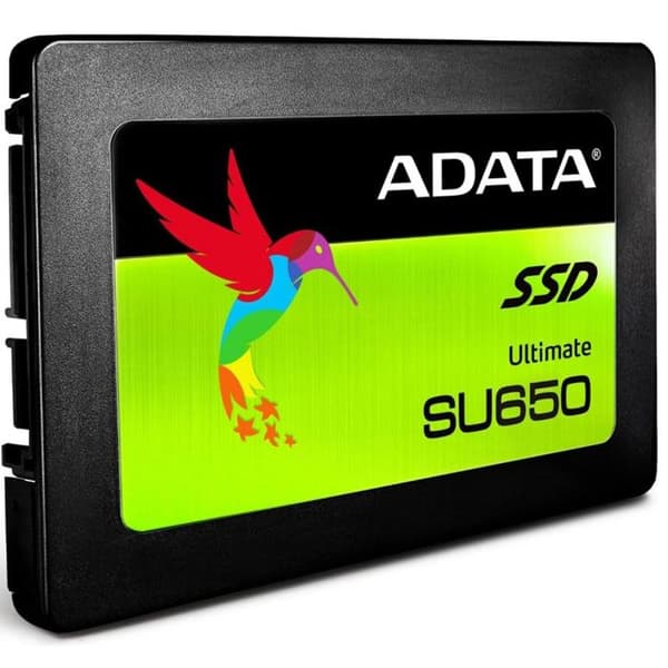 ADATA Ultimate SU650 intern SSD-enhet - 240 GB - 2,5" - SATA III - 3D NAND - ECC