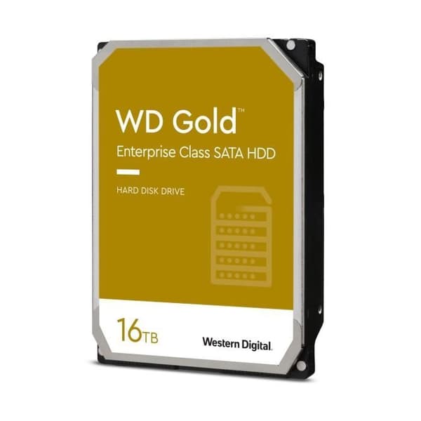 WD Gold™ - Intern hårddisk - 16TB - 7200 rpm - 3,5" (WD161KRYZ)