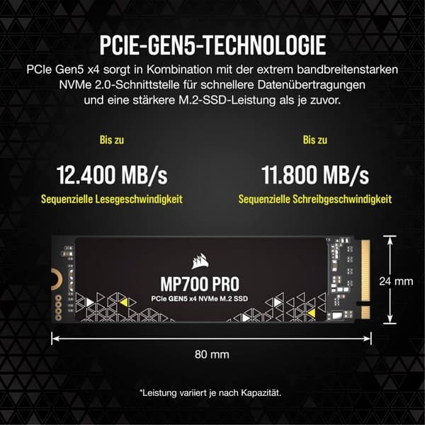 CORSAIR MP700 PRO 2 To
