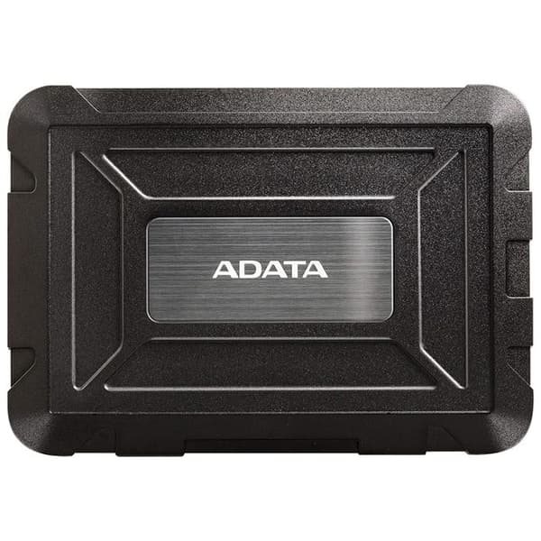Externt hölje 2,5" SATA 6Gb-s 600 MB-s USB 3.0 svart - ADATA - ED600 - Stöt- och vattentålig