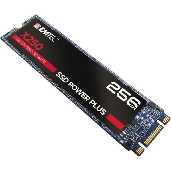 EMTEC X250 M.2 256 GB SATA III 3D NAND intern Solid State Drive