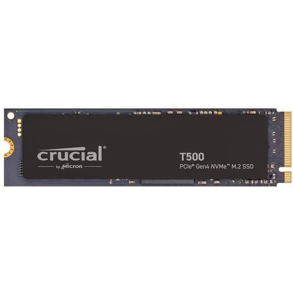 Intern SSD - CRUCIAL - T500 - 1 TB - PCIe Gen4 NVMe - upp till 7200 MB/s
