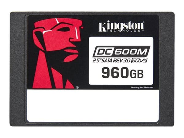 SSD - Kingston - DC600M - 960 Go - SATA 6Gb/s - Krypterad - 2.5"