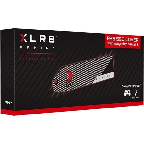 SSD kylfläns för PS5 (solid state-enhet) - XLR8 PS5 SSD kylfläns - PNY - M22110PSVHS-XR-RB