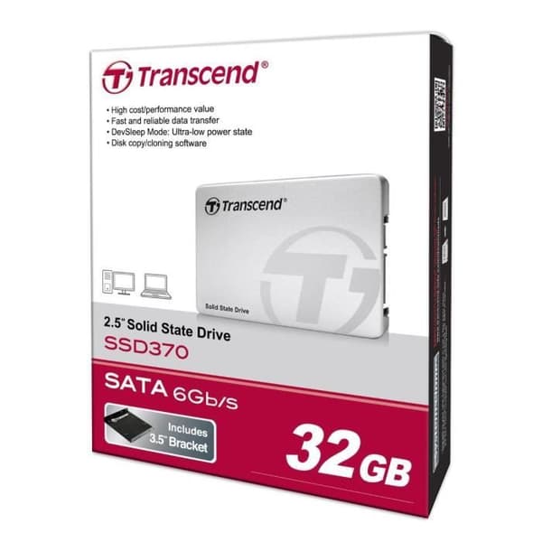 TRANSCEND SSD SSD370 - 32GB - 2,5" - TS32GSSD370S
