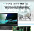 Miniatyrbild 2 av 3: TRANSCEND MTS830S SSD-hårddisk - 256 GB - M.2 2280 - SATA 6 Gb/s