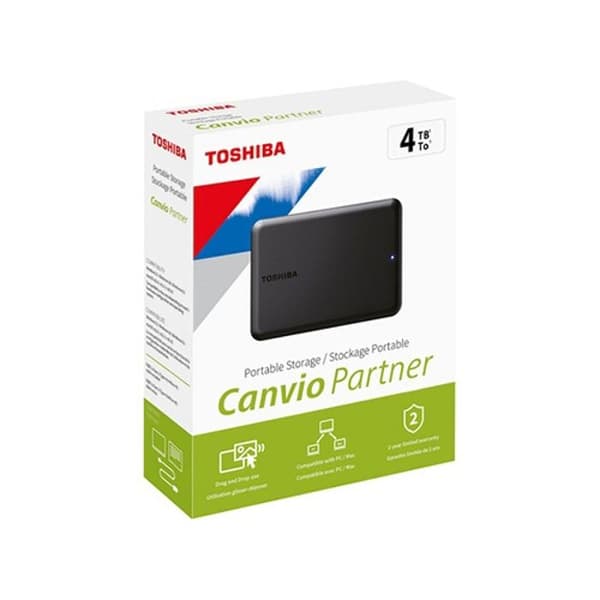 Extern hårddisk - Toshiba - HDTB540EK3CB - 4 To - USB - 5400 rpm