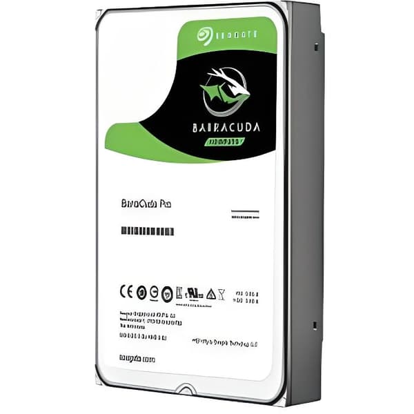 Seagate BarraCuda HDD intern hårddisk - 6 TB - SATA 6 Gb/s - 3,5" - 5400 RPM