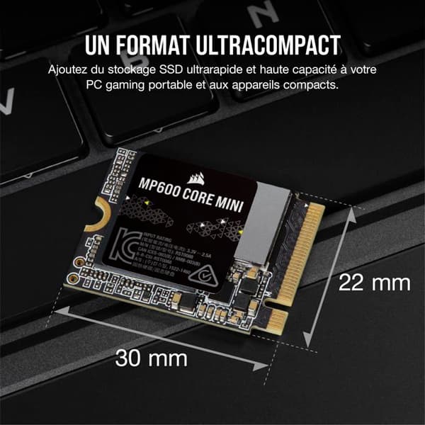 CORSAIR Force MP600 CORE MINI