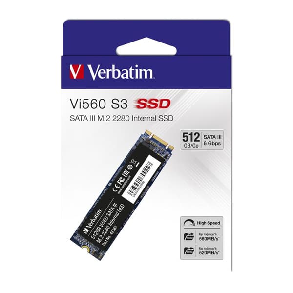VERBATIM V Vi560 S3 M.2 SSD 512Gb