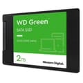 Miniatyrbild 3 av 6: WESTERN DIGITAL SATA SSD-hårddisk - 2TB intern - 2,5" format - Grön