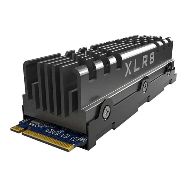PNY XLR8 CS3040 1TB M.2 NVMe 4xGen4 intern SSD-hårddisk med kylfläns