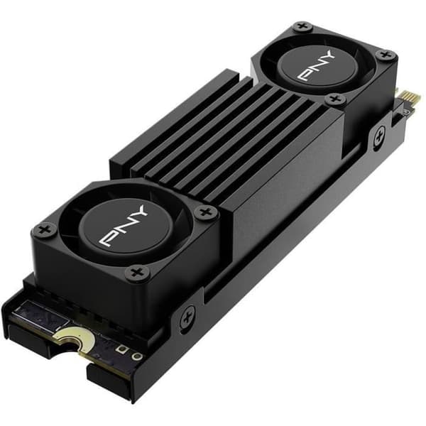 PNY Intern SSD CS3150 1TB M.2 NVMe med kylfläns Svart - M280CS3150HS-1TB-RB