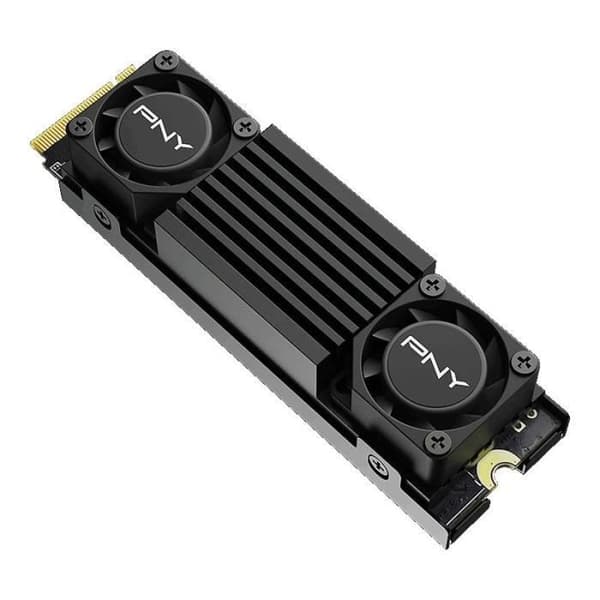 PNY Intern SSD CS3150 1TB M.2 NVMe med kylfläns Svart - M280CS3150HS-1TB-RB