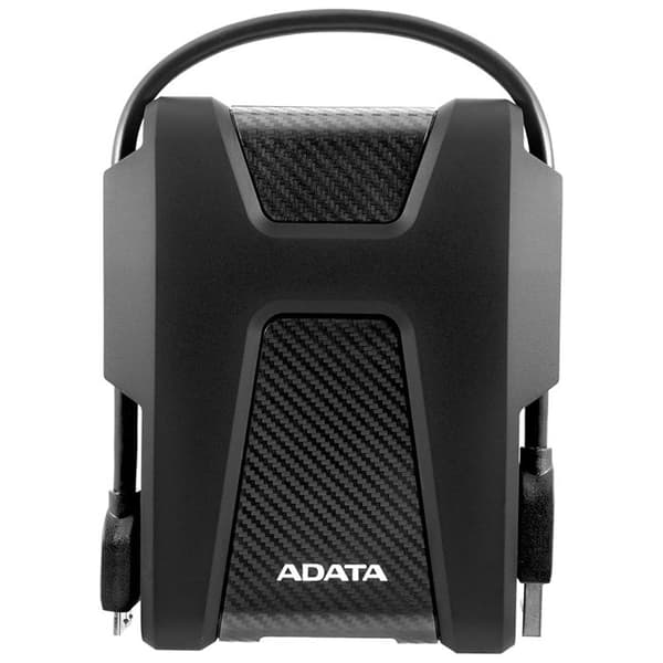 ADATA HD680 extern hårddisk - 1000 GB - USB 3.0 - Drivs av USB-port - Svart