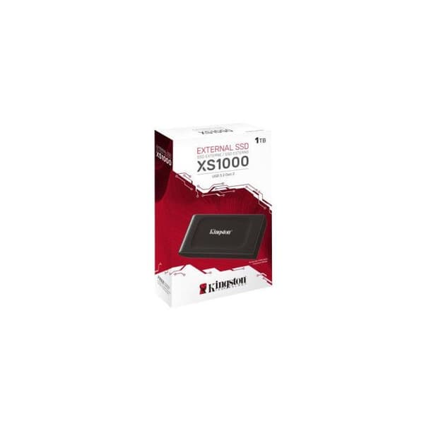 SSD Extern - Kingston - XS1000 - 1 To - USB 3.2 Gen 2 - Bärbar