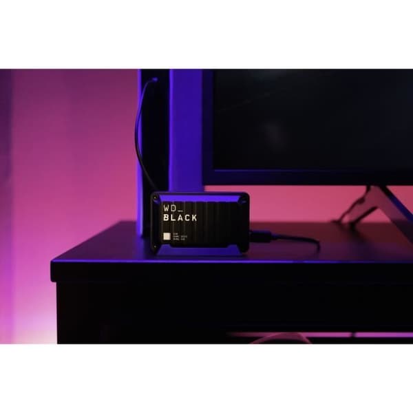 Extern SSD-hårddisk - WD_BLACK - D30 Game Drive SSD - 1 TB - USB 3.1 (WDBATL0010BBK-WESN)