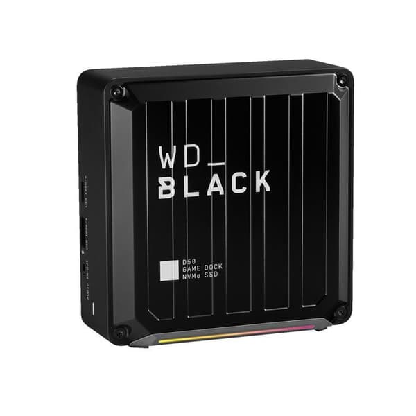 WD Black D50 1TB NVMe SSD Gaming Dock - Western Digital - Thunderbolt 3, Gigabit Ethernet, USB 3.2