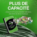 Miniatyrbild 4 av 4: Seagate BarraCuda 6 TB intern hårddisk - 7200 RPM - 64 MB cache - SATA 6 Gb/s