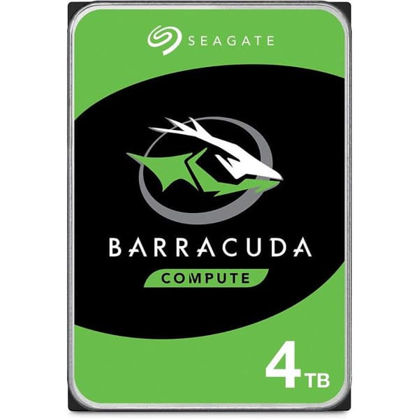 Exos 7E10 4TB 512E/4kn SATA Svart