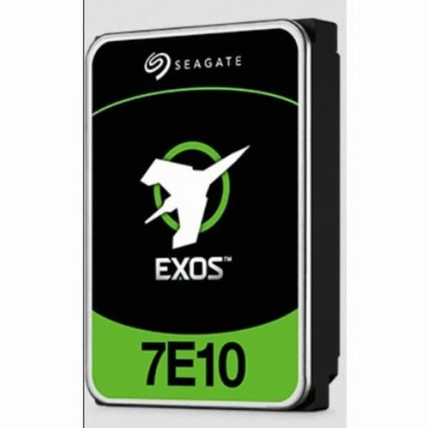 Exos 7E10 4TB 512E/4kn SATA Svart