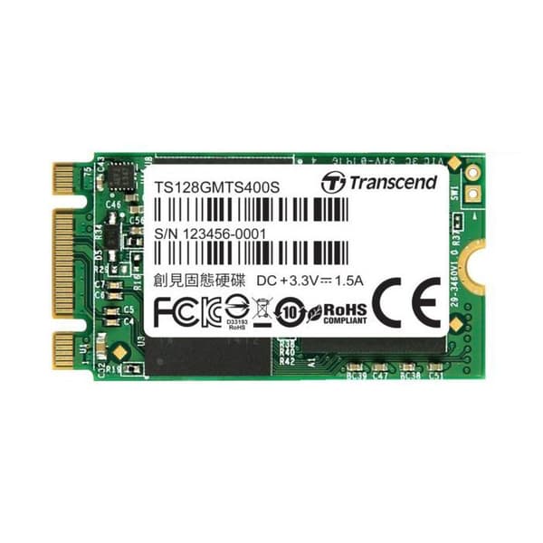 Intern SSD-hårddisk 128GB M.2 2242 SATA3 MLC - TRANSCEND
