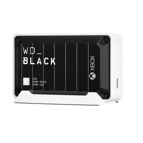 Western Digital D30 Extern SSD för Xbox 500 GB Svart