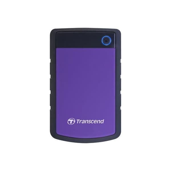 TRANSCEND Storejet 2 TB Bärbar extern hårddisk - USB 3.0 - Lila