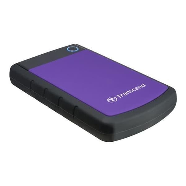 TRANSCEND Storejet 2 TB Bärbar extern hårddisk - USB 3.0 - Lila